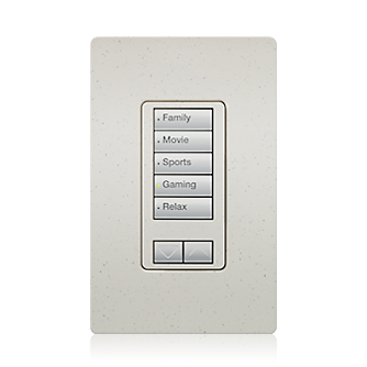 lutron homeworks 6 button keypad