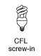 CFL screw-in