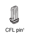 CFL con pin