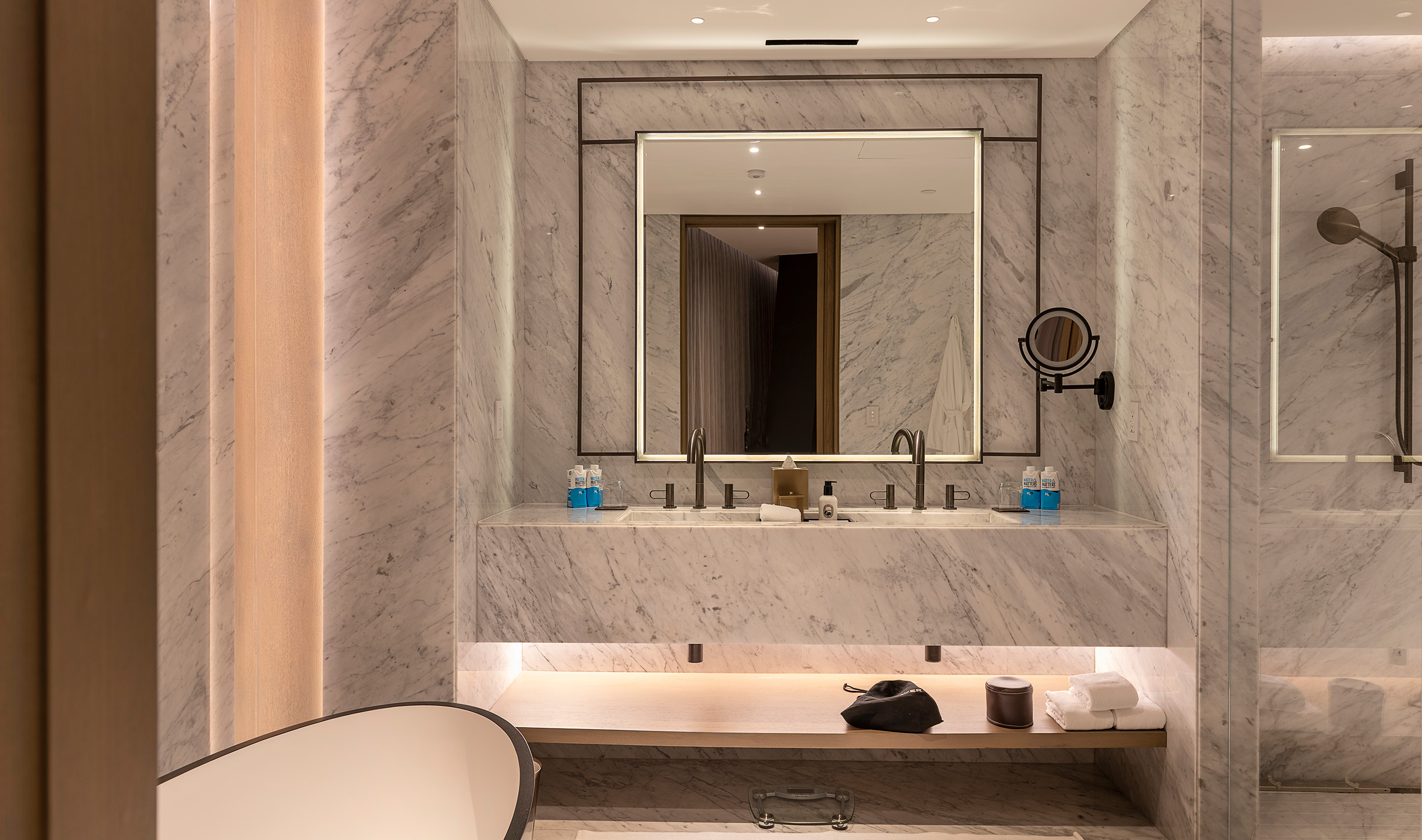 A Mexico hospitality Guest Room with Lutron myRoom XC.