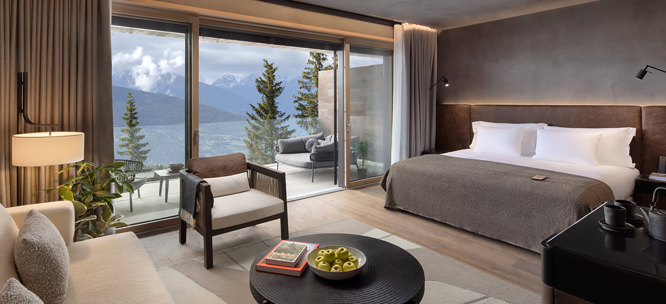 Lutron's myRoom guestroom system at Six Senses Crans Montana