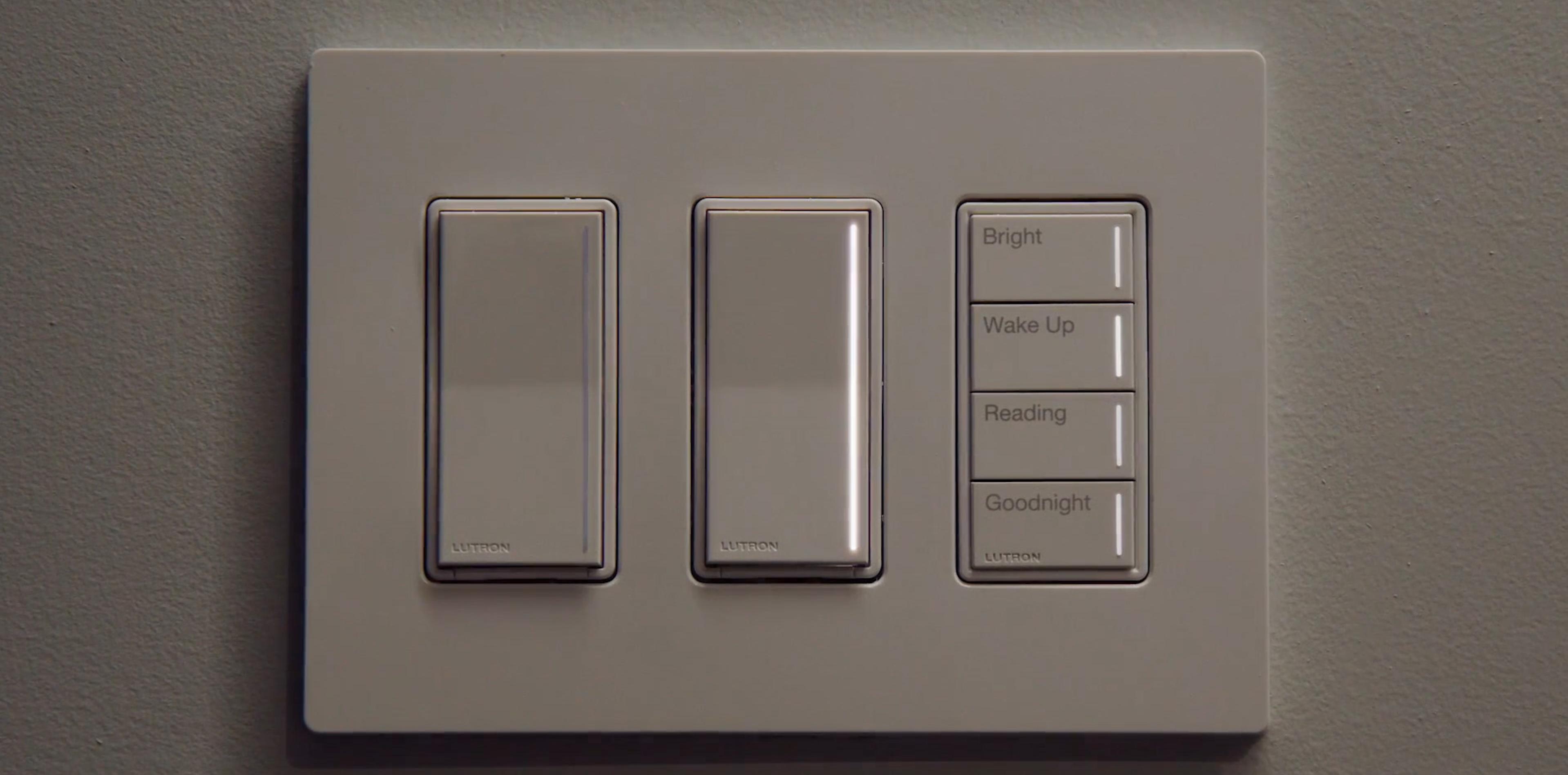 Video showcasing the Sunnata suite of modern touch-sensitive dimmers, switches, fan controls & keypads