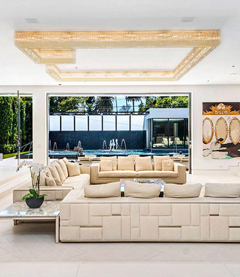 Living room of home