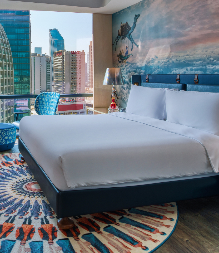 Hotel Indigo guestroom 
