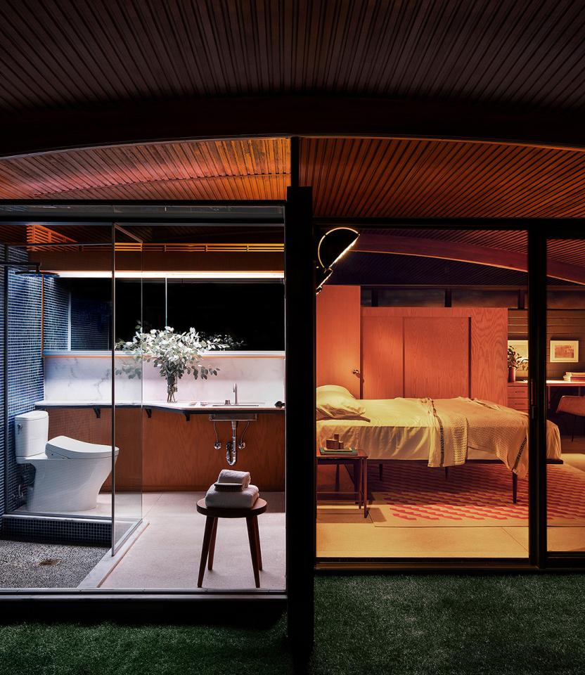 Wave house exterior