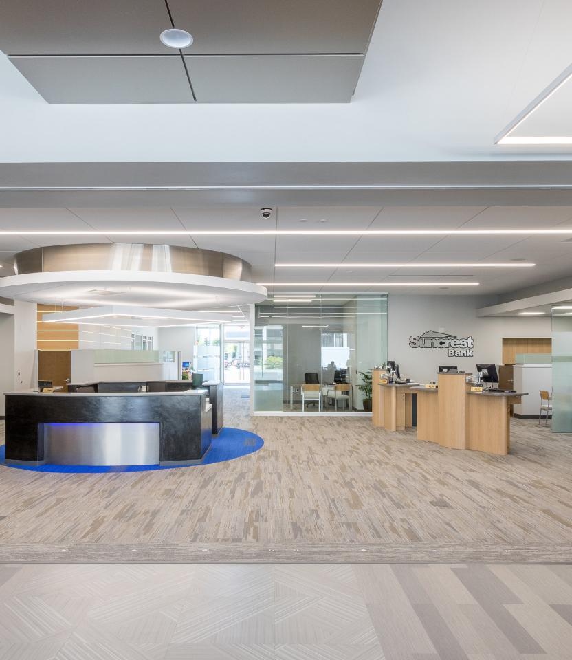 Suncrest Bank Office Floor
