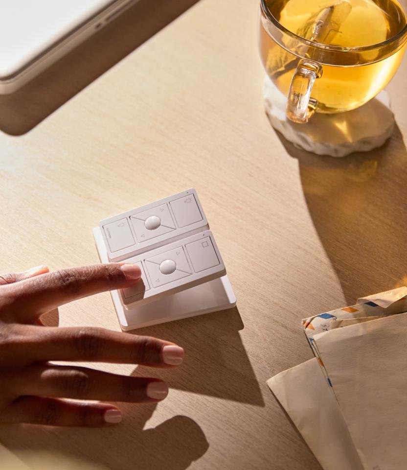 A Northeast private residence homeoffice with Lutron Pico