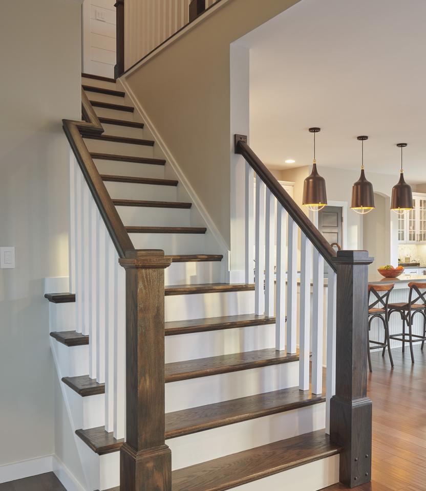 A Northeast private residence hallway with Lutron Caséta & Pico