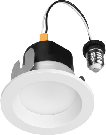 Lumaris retrofit downlight with tunable white 1,800K-4,000K for existing can installation