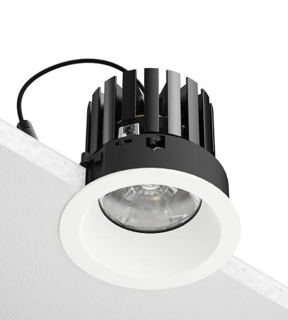 Ketra D2 new construction downlight available in fixed, adjustable, and wall wash configurations