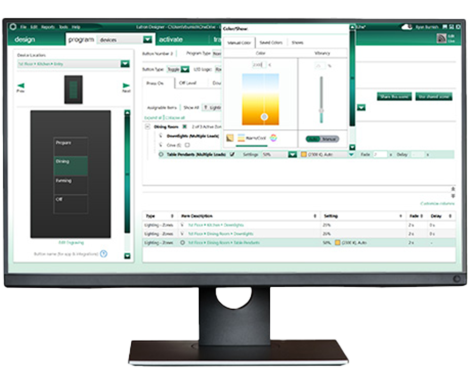 Professional programming software for configuring and commissioning Lutron systems.