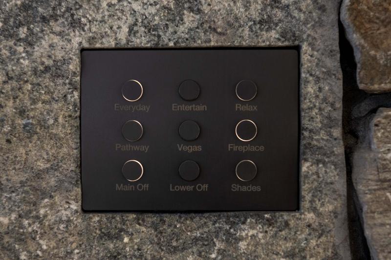 Stone Column Keypad Glacier Point. | Lutron